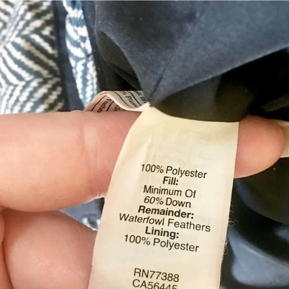 J.Crew Quilted Herringbone Puffer Down Vest - Picture 5 of 6